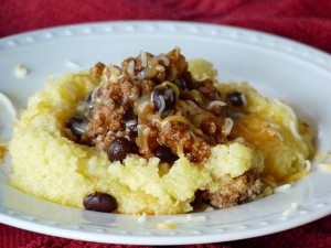 Skillet Tamale with Polenta