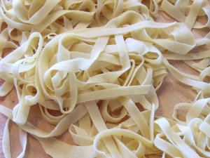 Homemade pasta